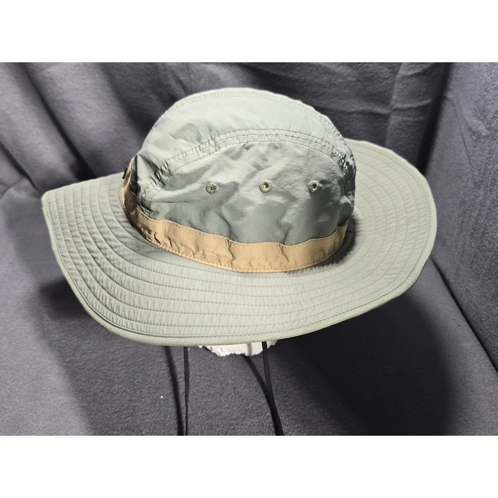 REI‎ Fishing Bucket Hat Sun Hat S/M Lightweight Adjustable Green Outdoor