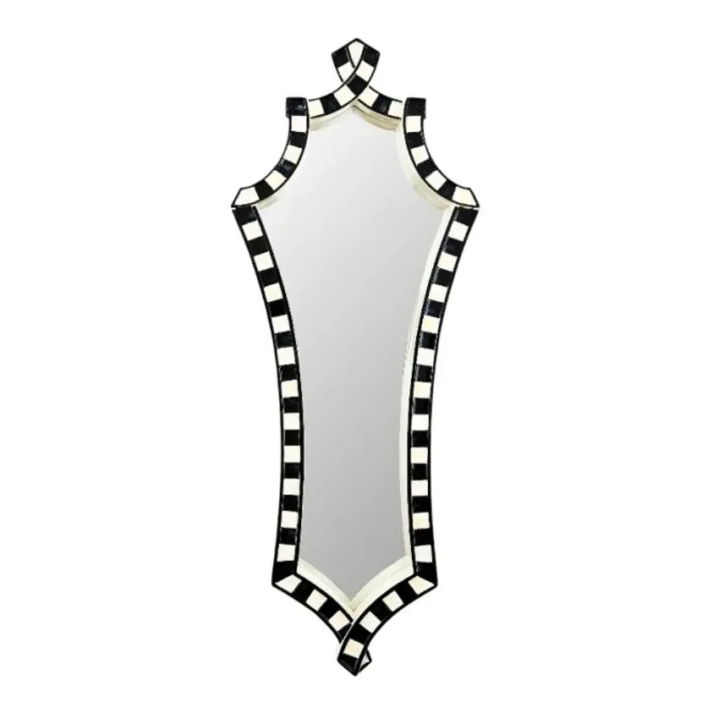 NEW Mackenzie-Childs Courtly Check Wall Mirror 20x8