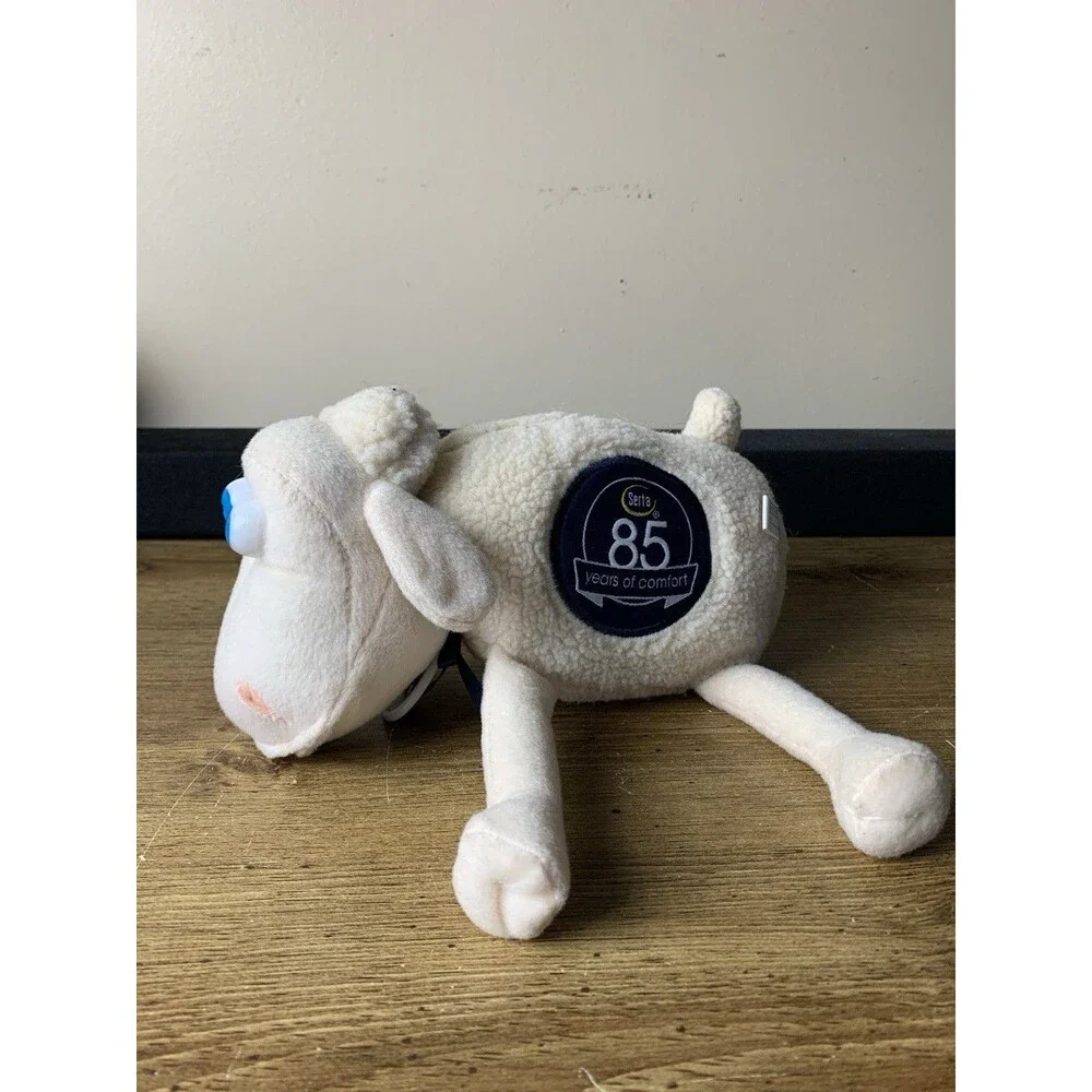 Serta Counting Sheep Plush #85 Years of Comfort Plush Stuffed Animal