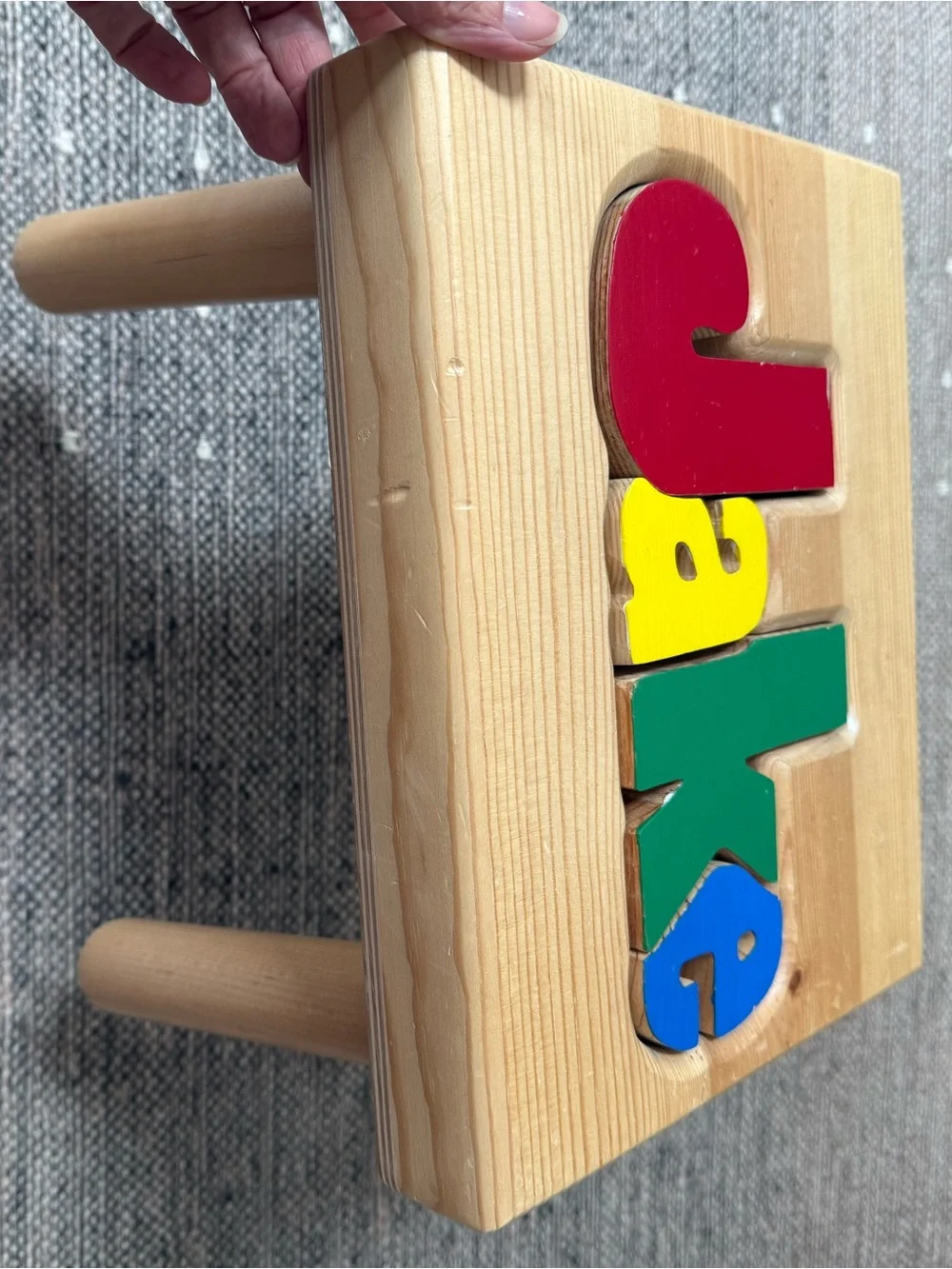 Damhorst Toys wooden name