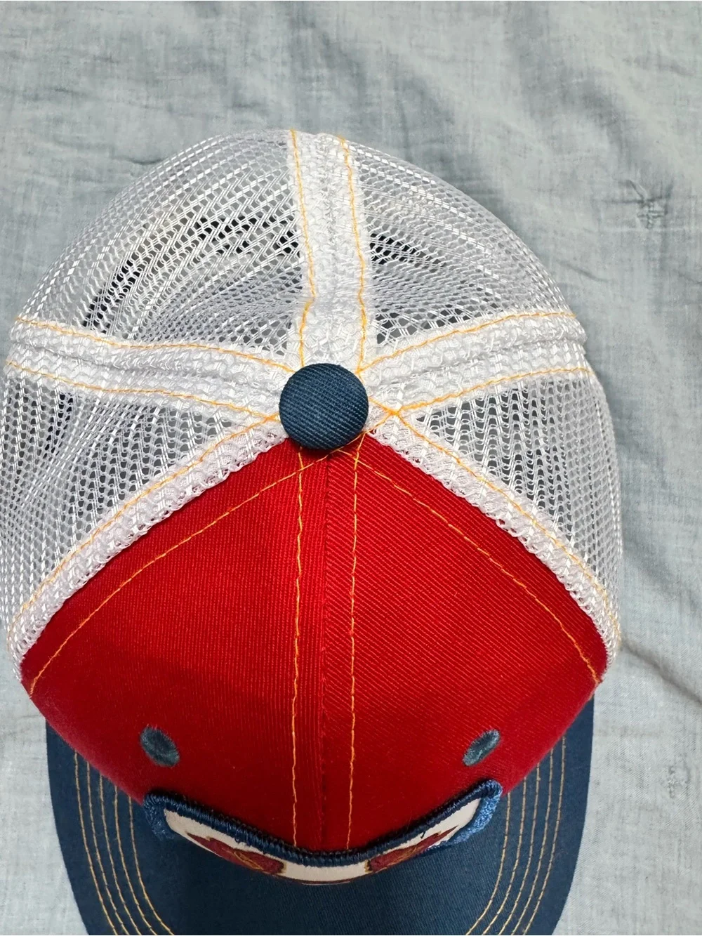 Atlanta Braves 1876 Throwback Trucker Hat - Chase Elliott x NAPA - Chop On Hat