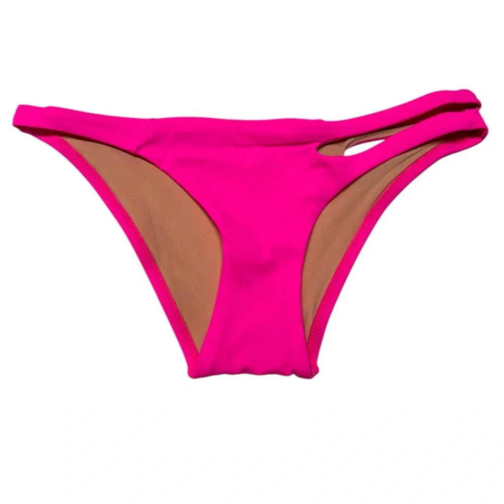 L’Agent by Agent Provocateur | Agata Bikini Bottom - Vibrant Pink - Vacation NWT