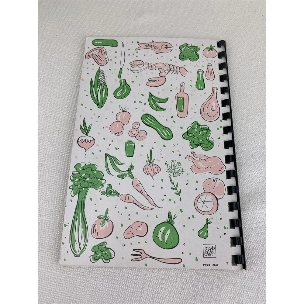 Vintage EHP Cookbook Nutritious Cooking the Waterless Way Nutritional Cookware‎