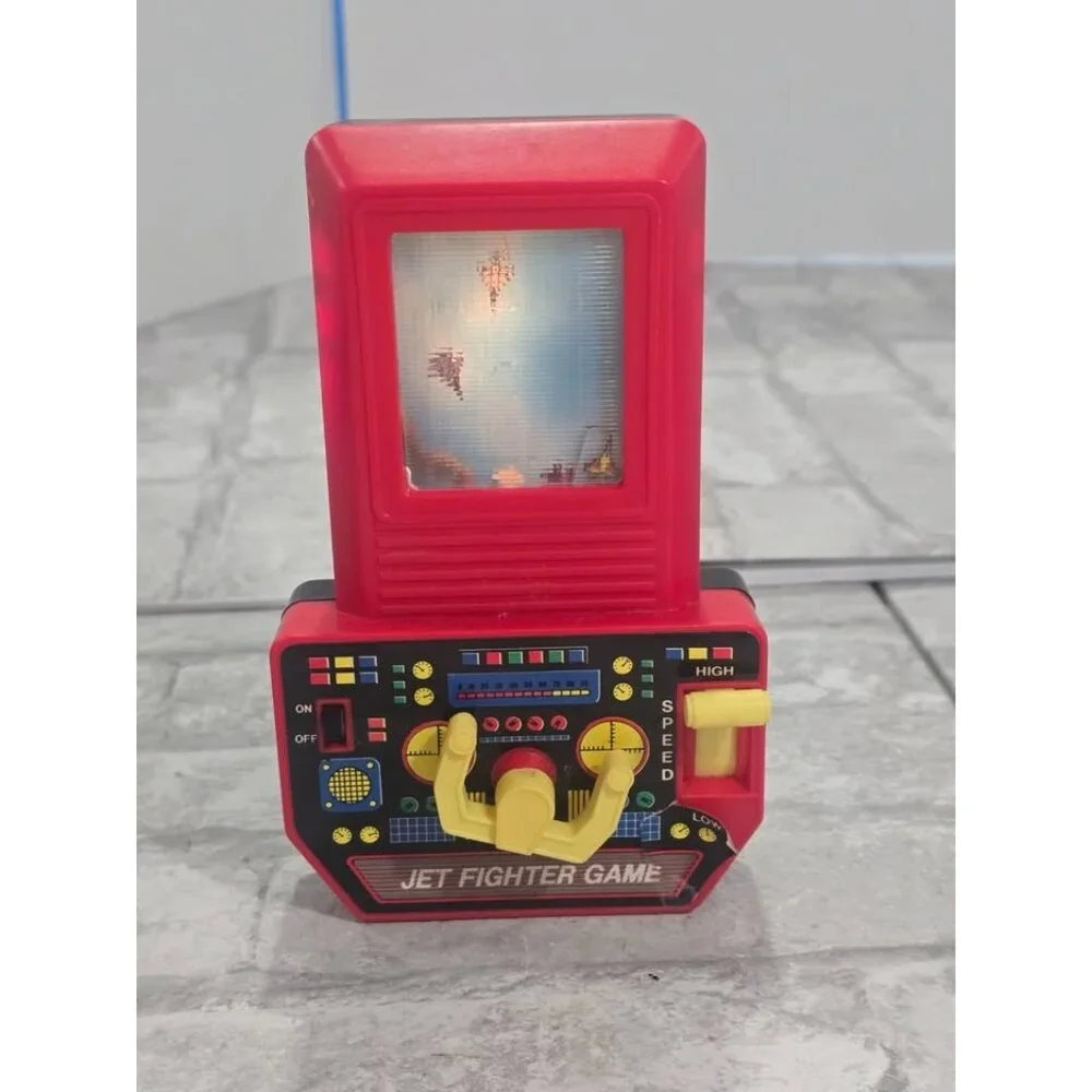 Vintage Soma Handheld Arcade Games Jet Fighter‎ Game 1990 VIDEO