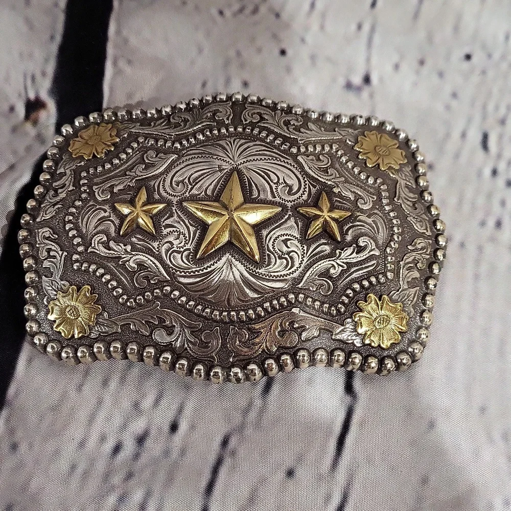 AndWest Scallop Triple Star Buckle