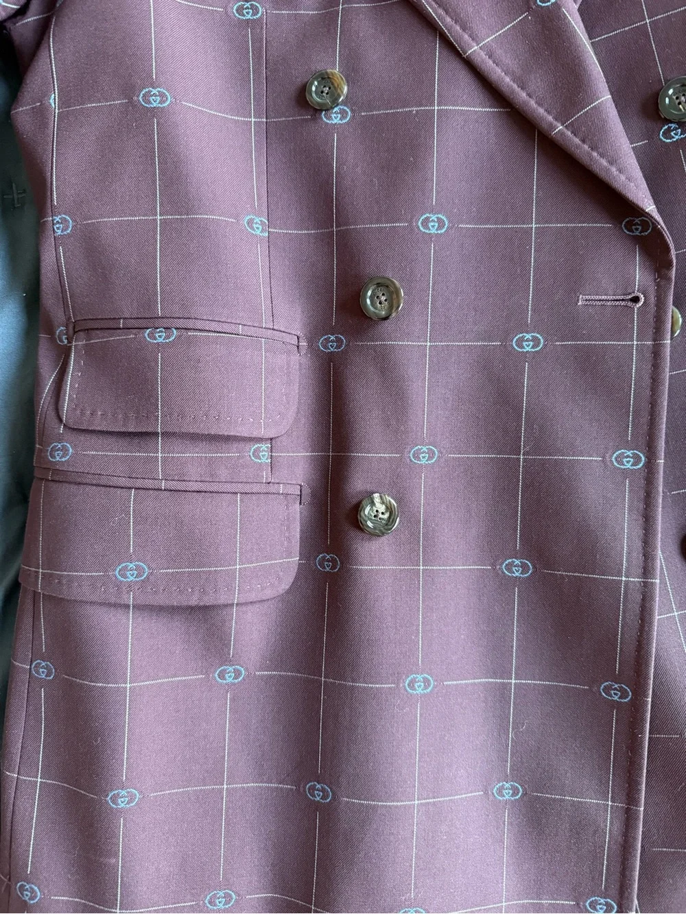 Gucci double breasted