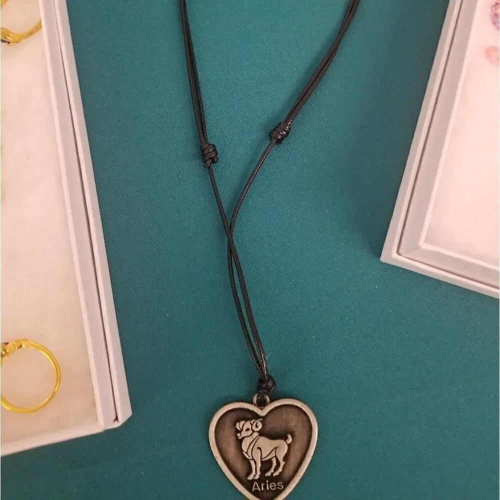 1* Handmade♈🐏 Aries/Taurus♉🐂 necklace