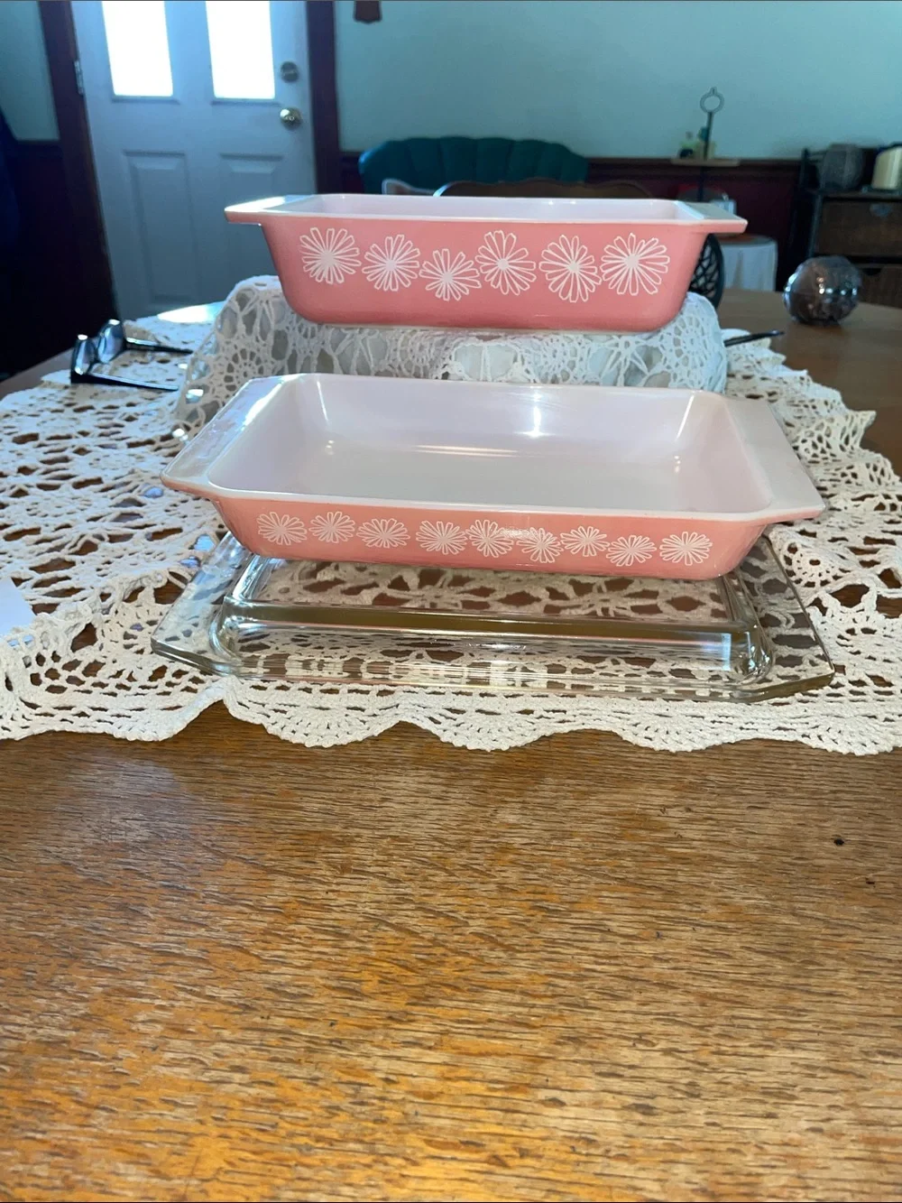 Pyrex set rectangular