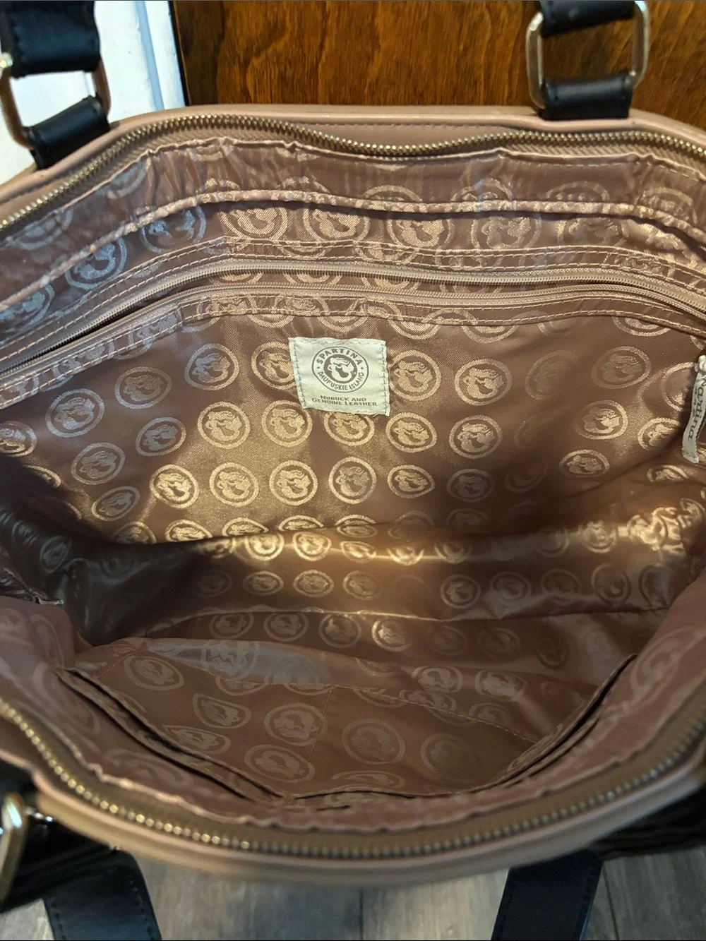 Spartina 449 satin monogram