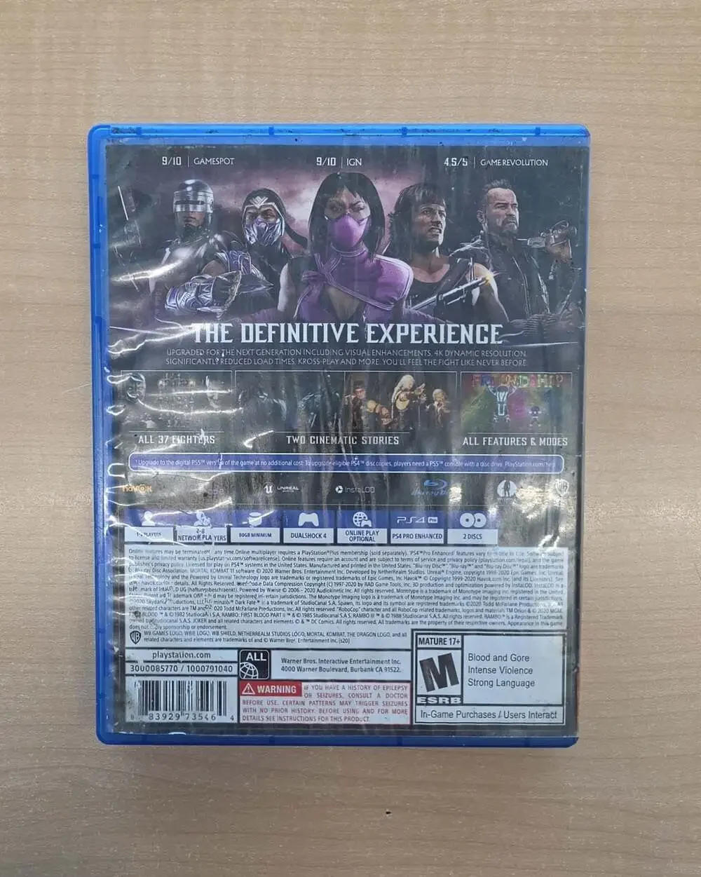 Warner Bros. Games mortal kombat