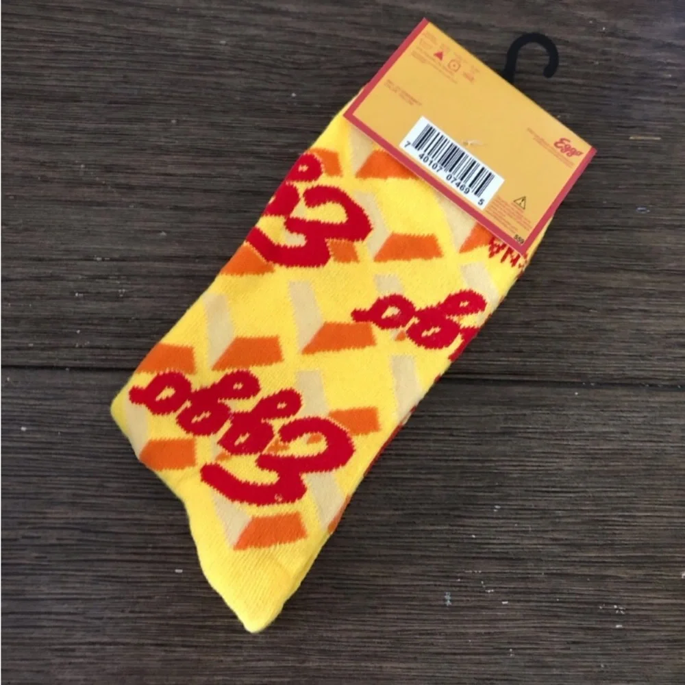 Eggo Food novelty men’s crew socks