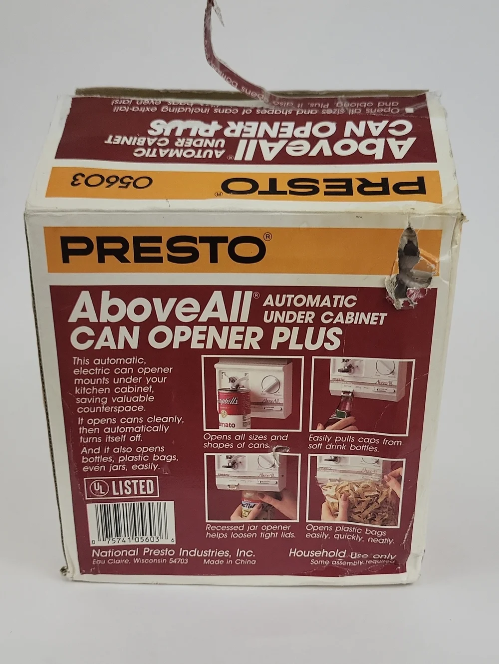 Presto this above