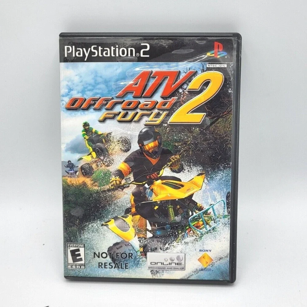 ATV Offroad Fury 2 (Sony PlayStation 2, 2002) PS2 Game &‎ Case Not For Resale