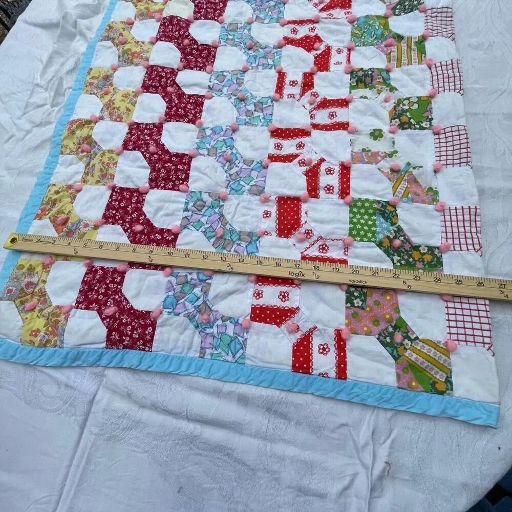 Handmade vintage patchwork
