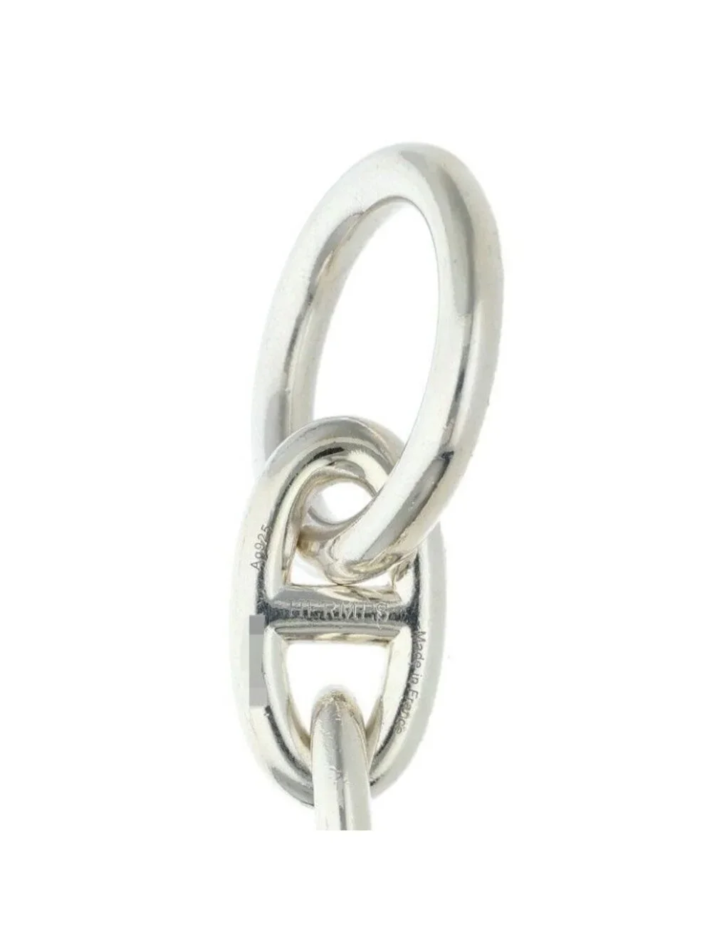Hermes Chaine D'ancre GM Silver Bracelet