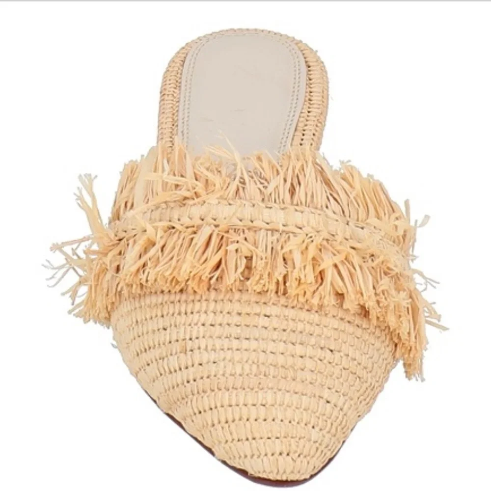 ZYNE raffia espadrilles