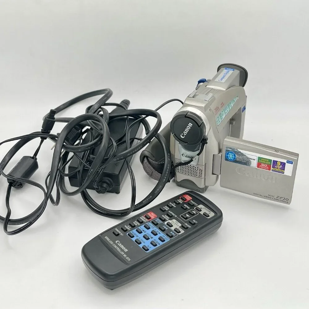 Canon zr20 minidv