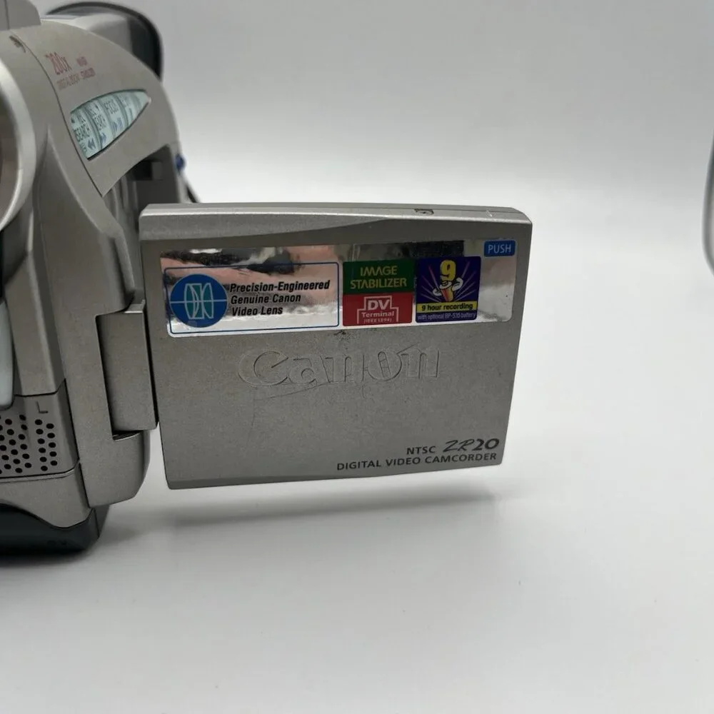 Canon zr20 minidv
