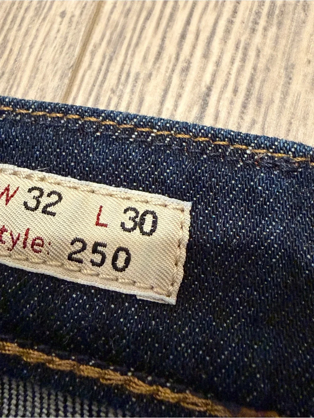 Men's J. Crew 250 Dark Blue Slim Fit Jeans