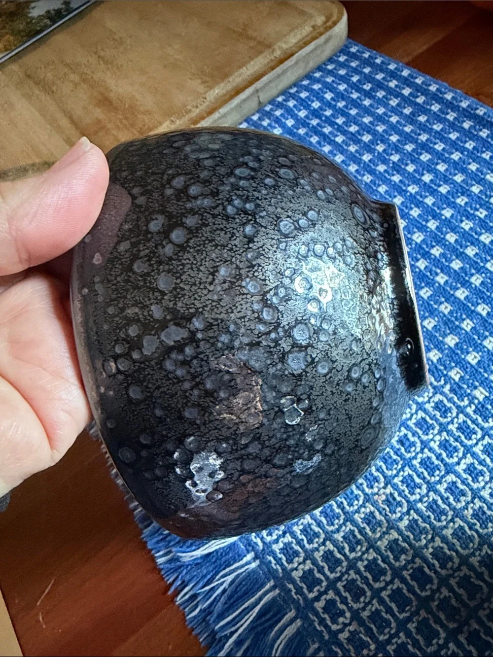 Handmade pair ceramic