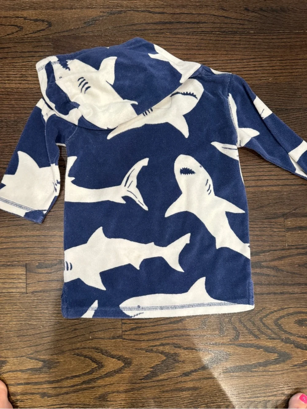 Mini Boden hooded terry