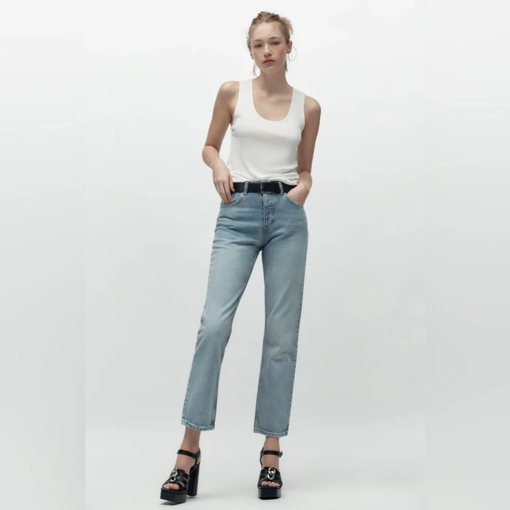 Zara strappy platform
