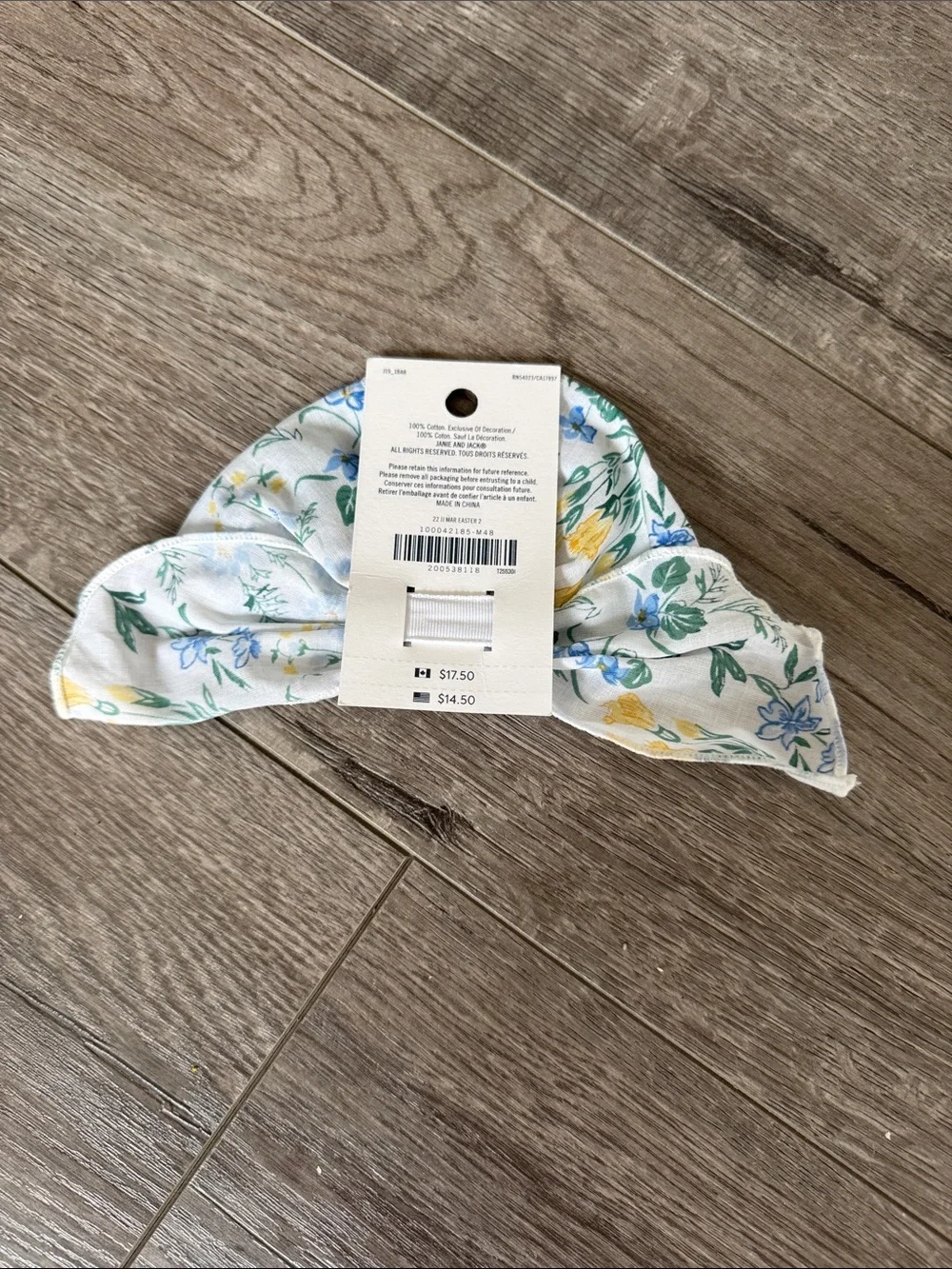Janie and Jack fabric bow