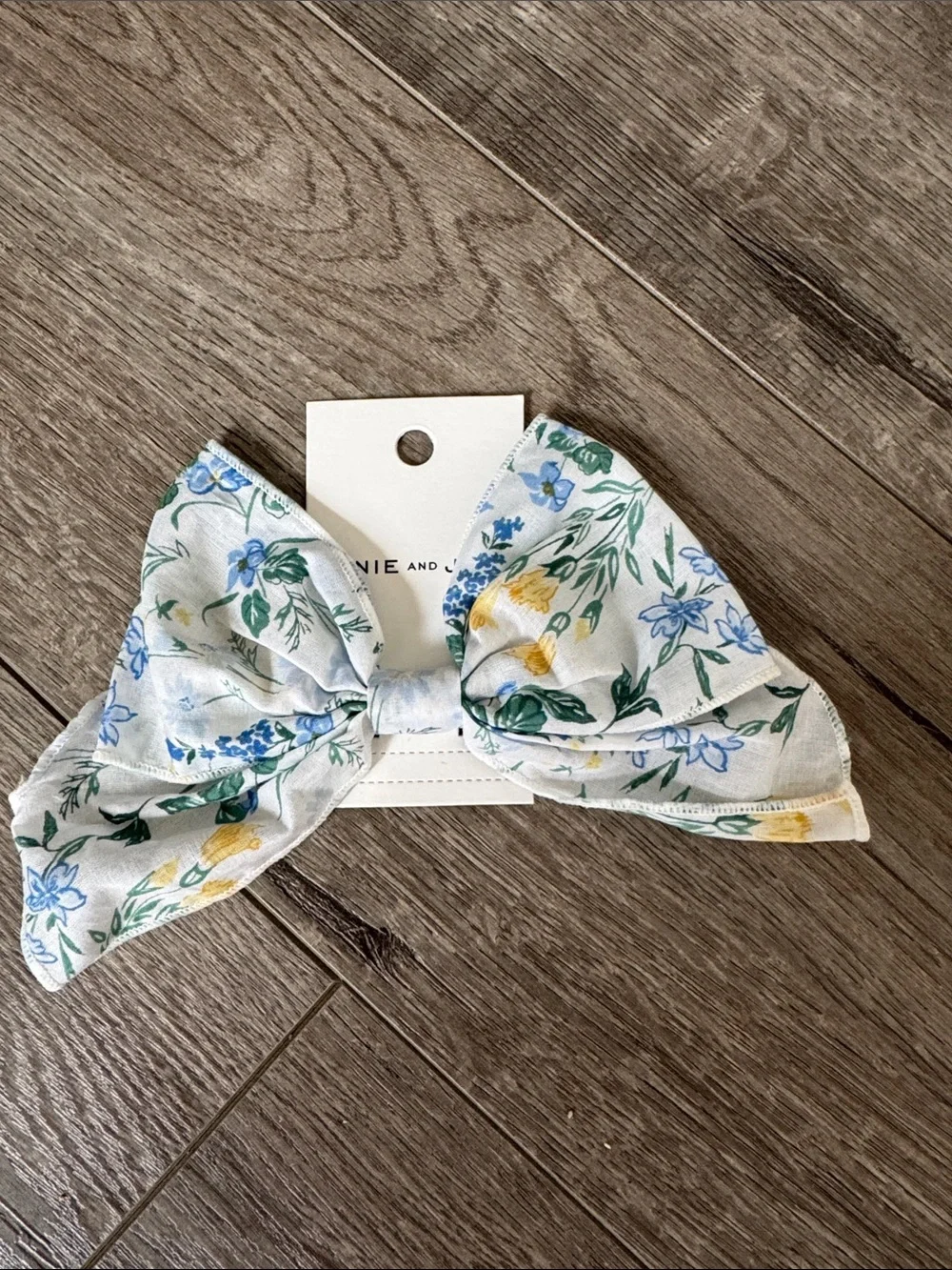 Janie and Jack fabric bow