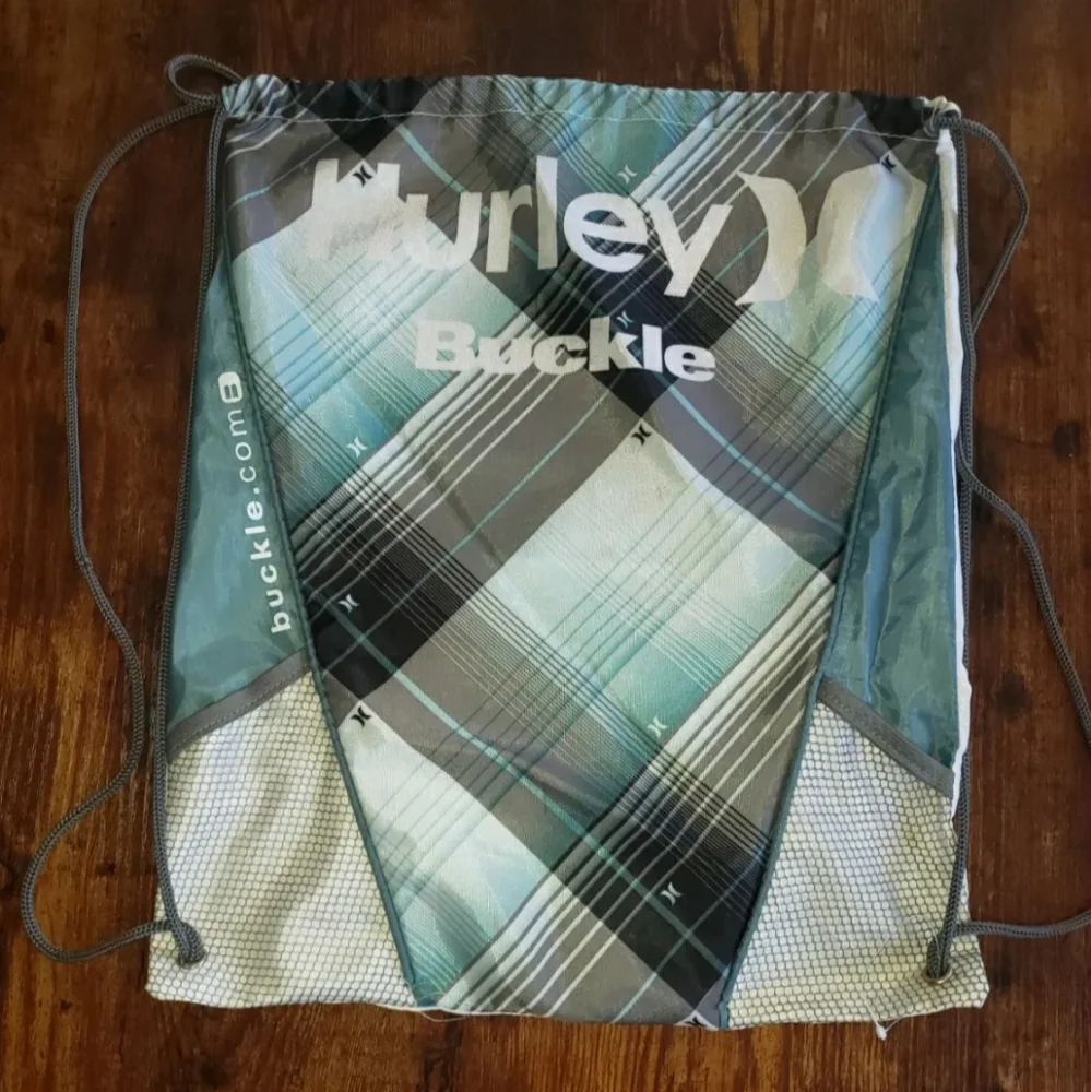 Hurley below drawstring printed