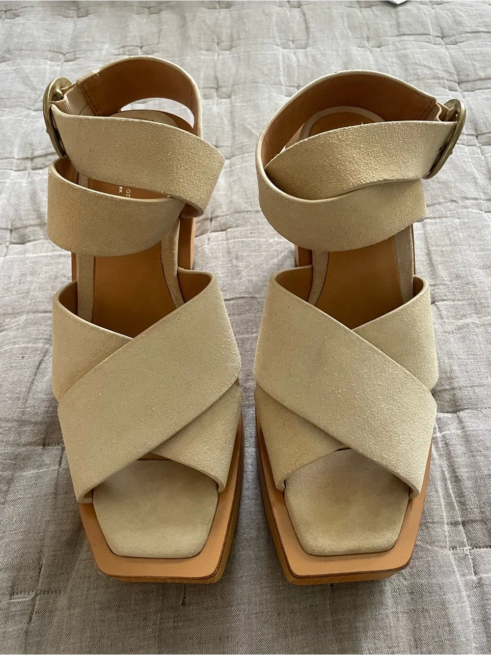 rag & bone suede crisscross