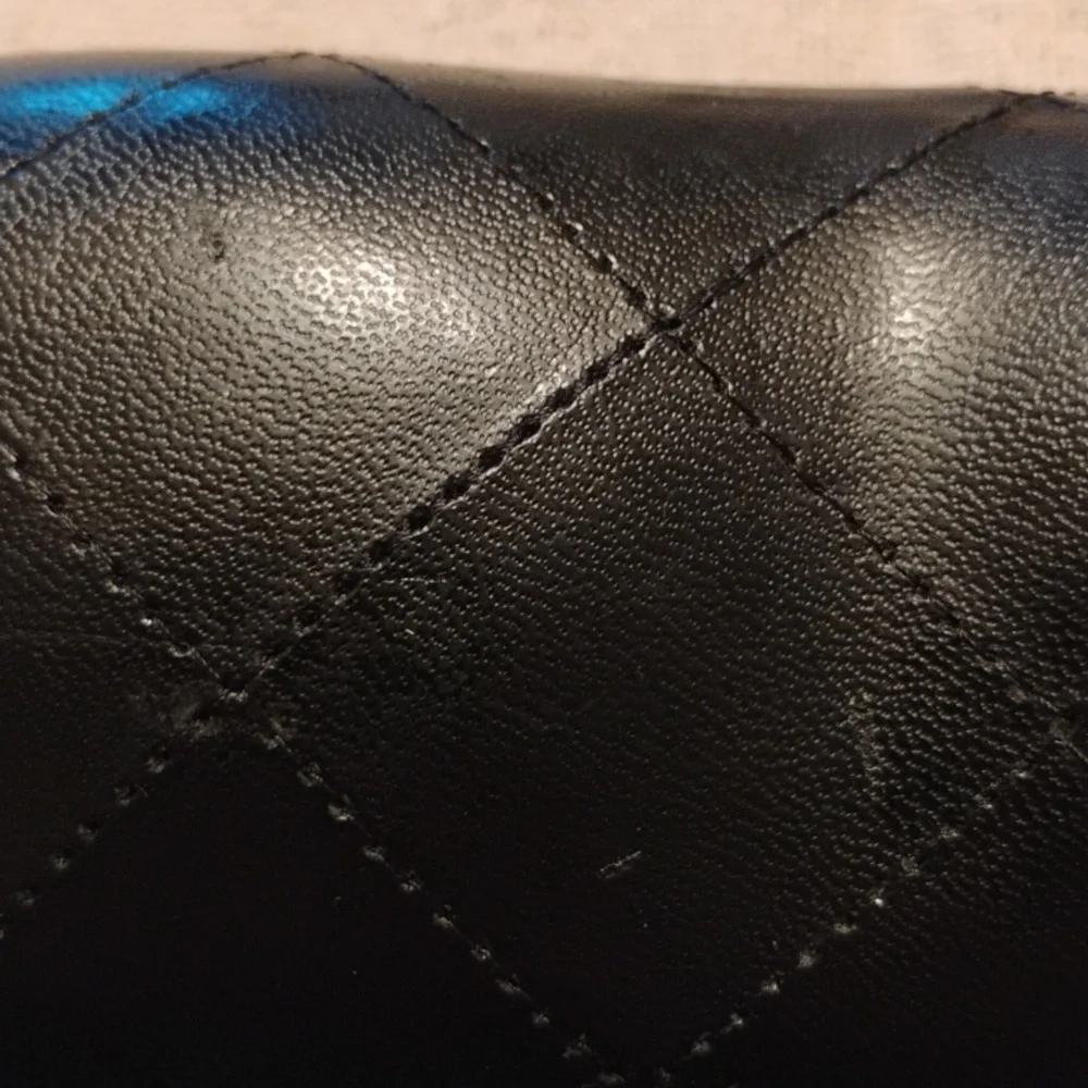 CHANEL authentic leather