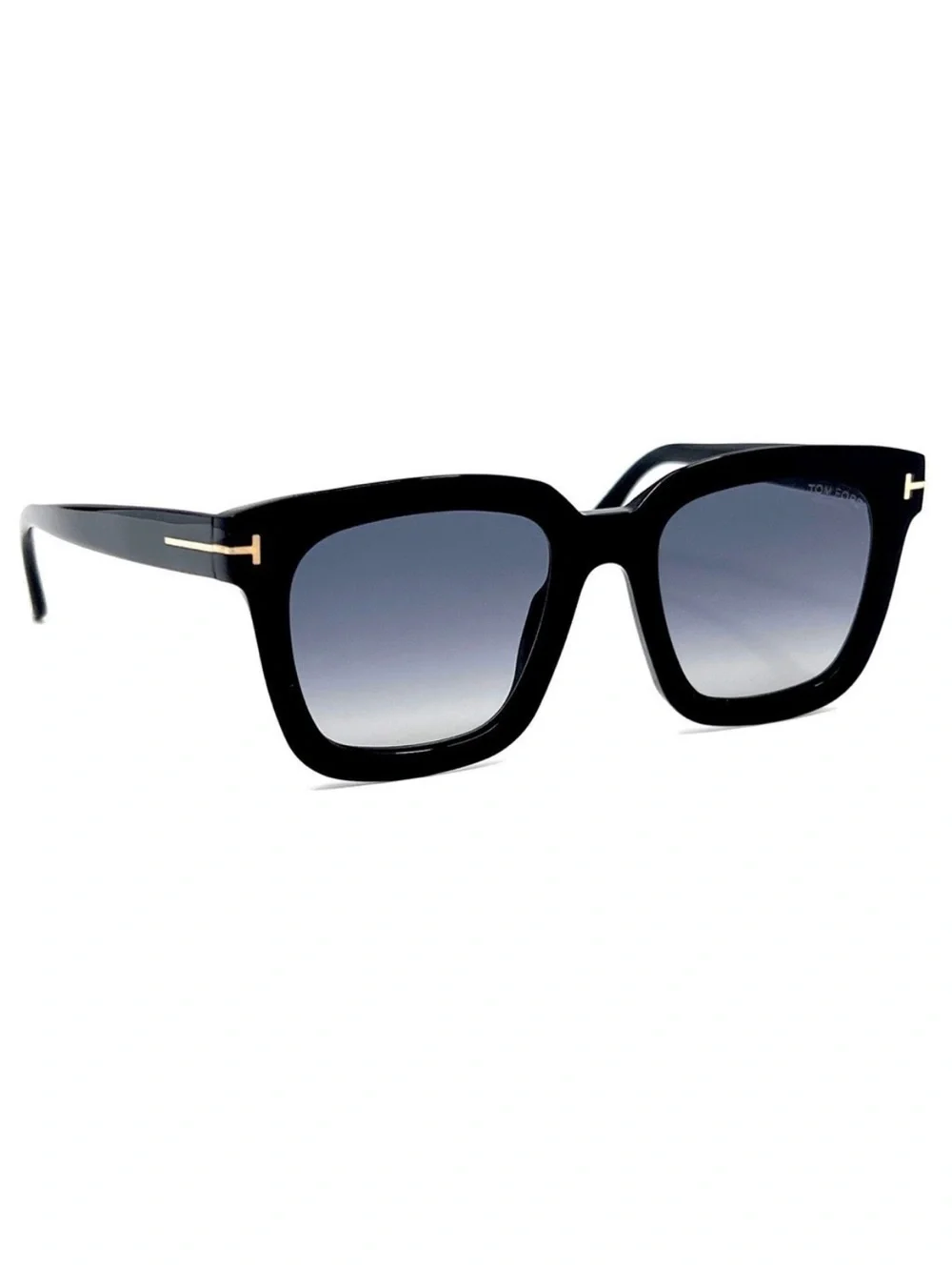 Tom Ford Polarized Sari TF690 Black Square Women's Sunglasses