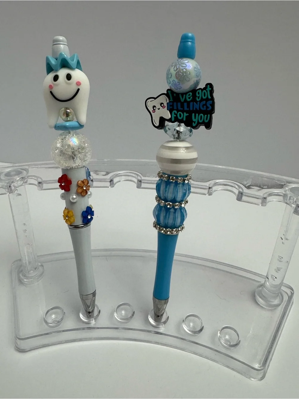 Handmade cute blue