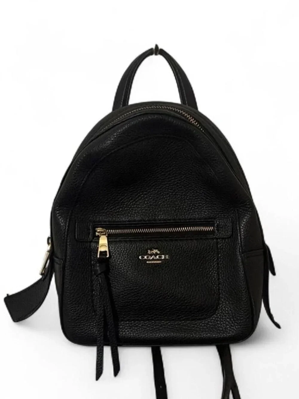 AUTHENTIC Black Coach Mini Backpack