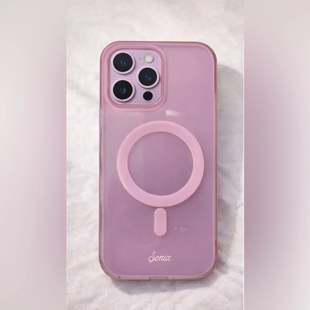 iPhone 15 pro max Sonix Pink MagSafe Compatible iPhone Case