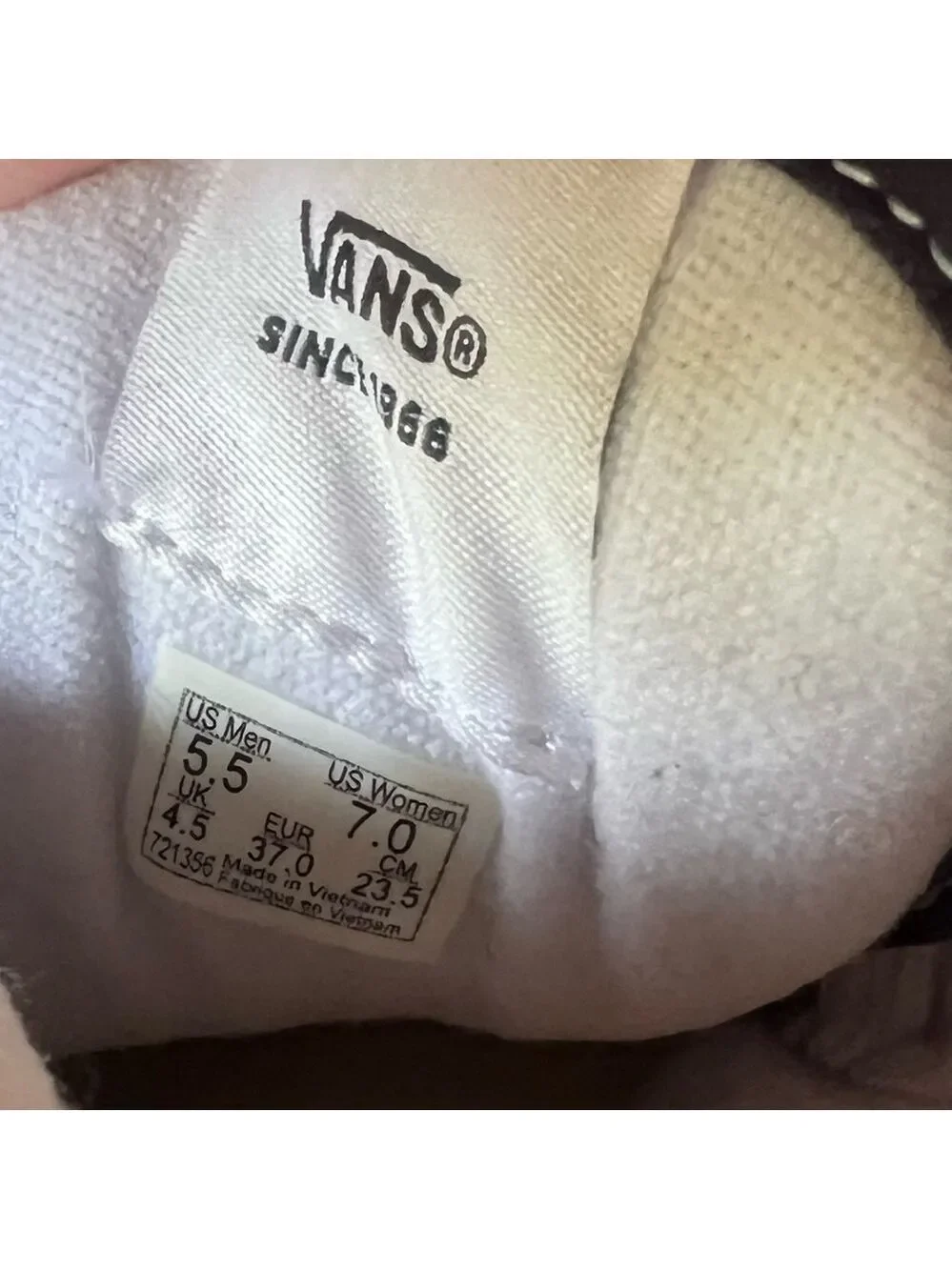 Vans b1528a 250954