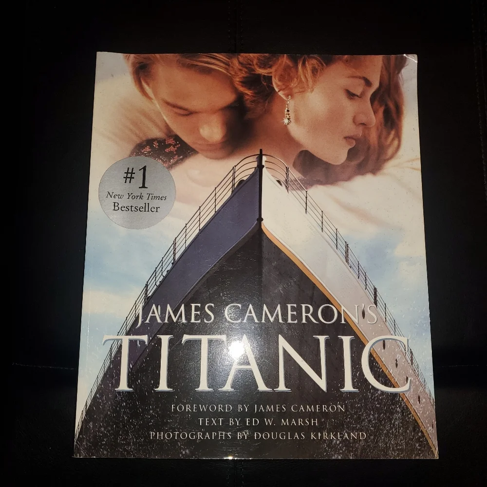 James Cameron's Titanic Softcover Book‎