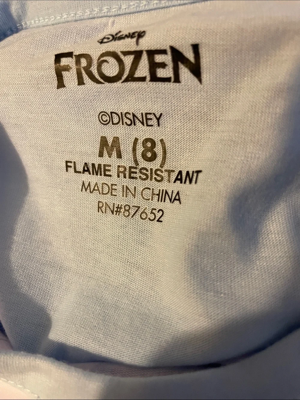 Disney frozen pajamas