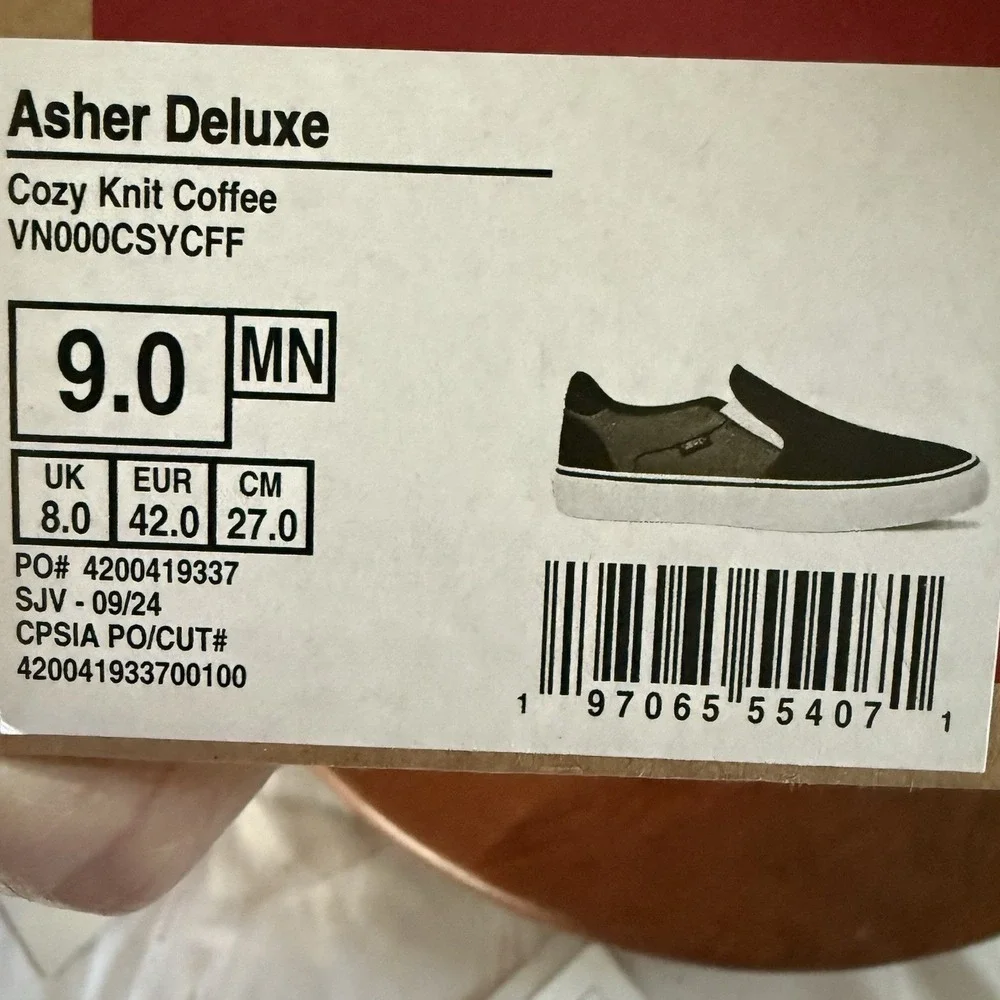 Vans asher deluxe