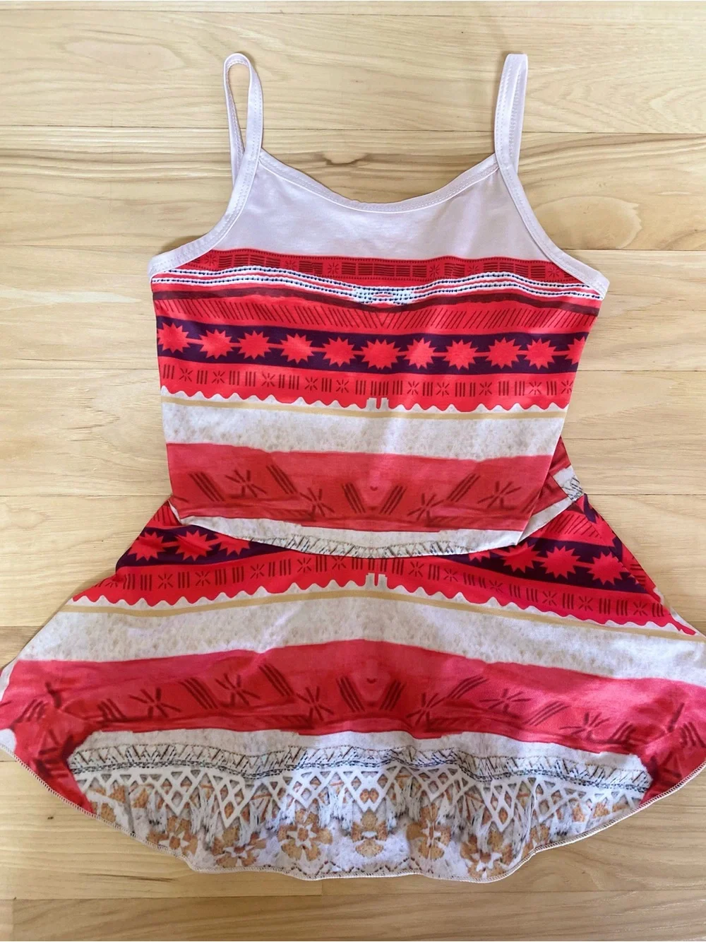 Moana Dress Up Dance Costume Size 120 (6) Moana Leotard Skirt