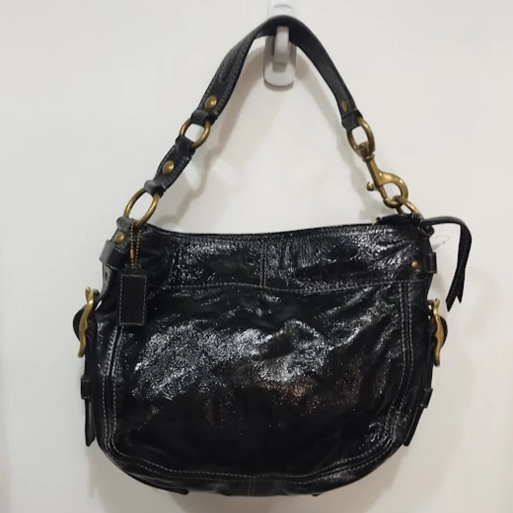 Black Coach Patent 