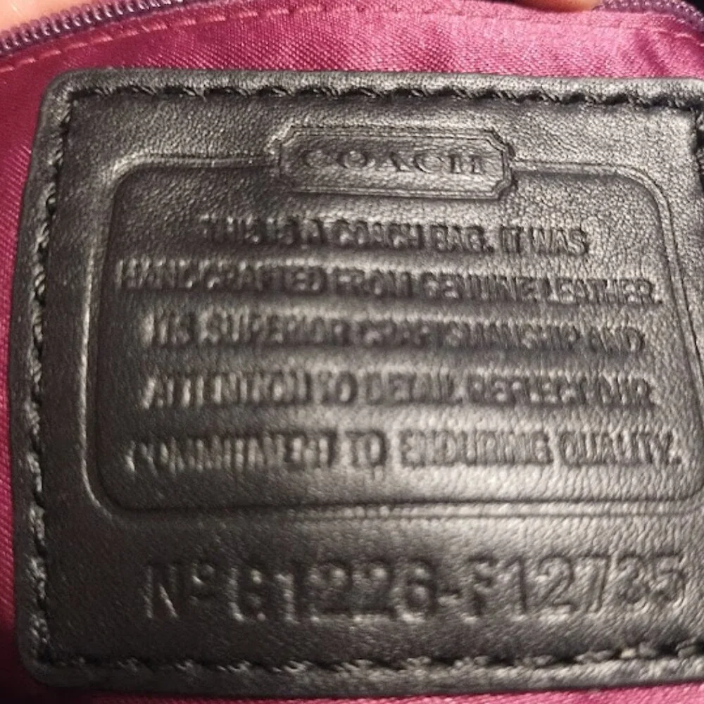 Coach zoe hobo