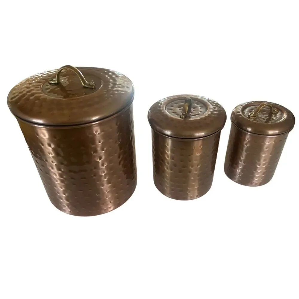Unbranded hammered copper
