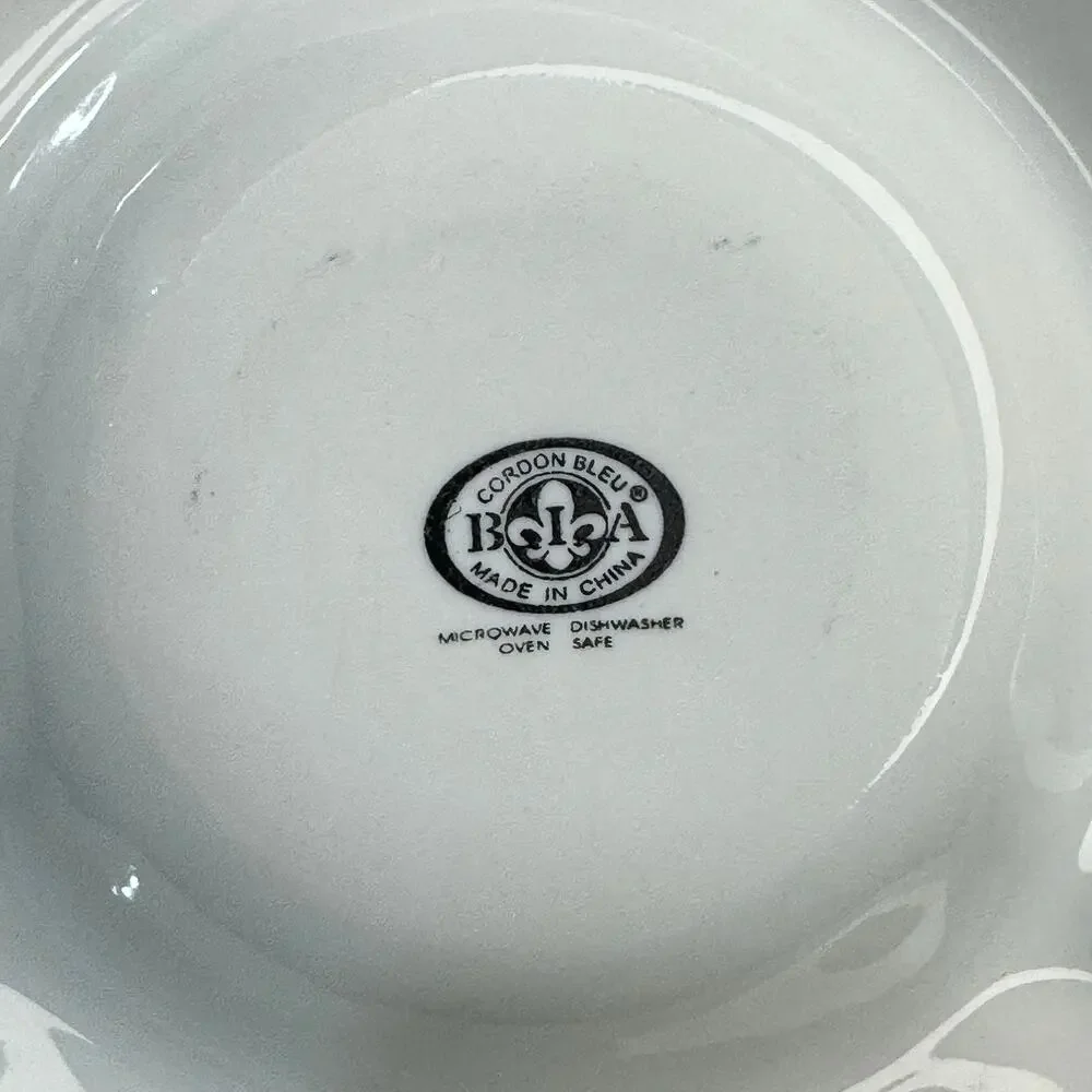 Cordon Bleu relish tray white