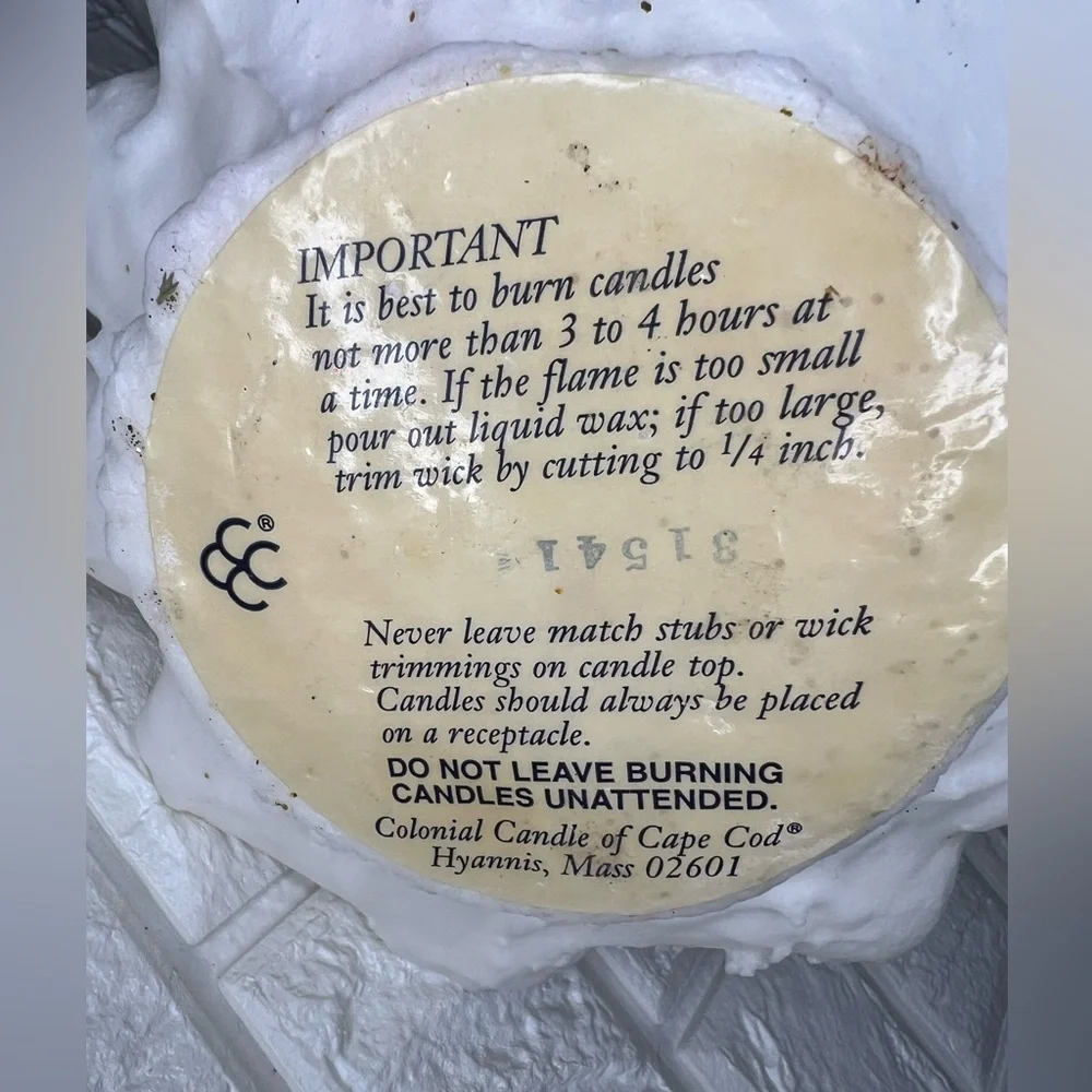 Colonial Candle of Cape Cod great 13