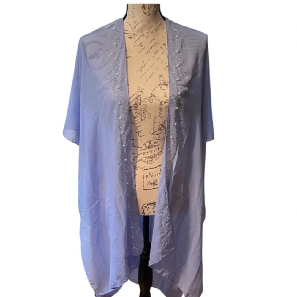 Jessica McClintock elegant periwinkle