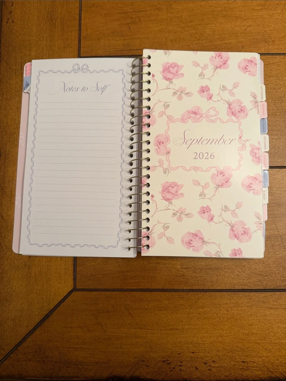 LoveShackFancy spiral bound