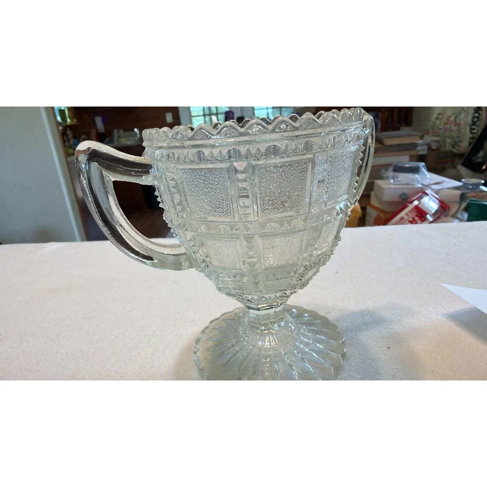 Unlabeled vintage clear