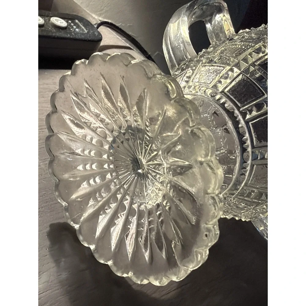 Unlabeled vintage clear
