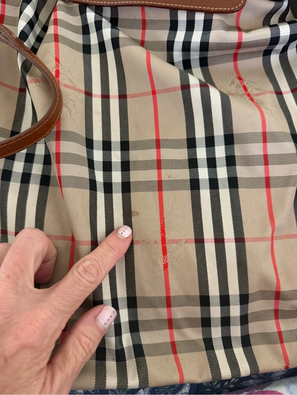 Burberry timeless plaid